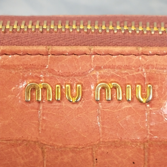 MIU MIU(Made in Italy) Pink Women's Wallet - Picture 3 of 15